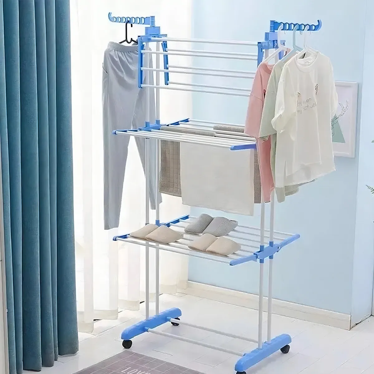 Tender de Pie Vertical 3 niveles con con ruedas Azana - Imagen 6